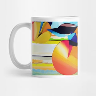 Stylized Valencia Oranges Mug